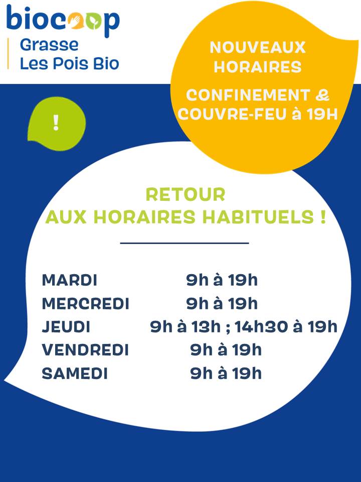 Nouveaux Horaires